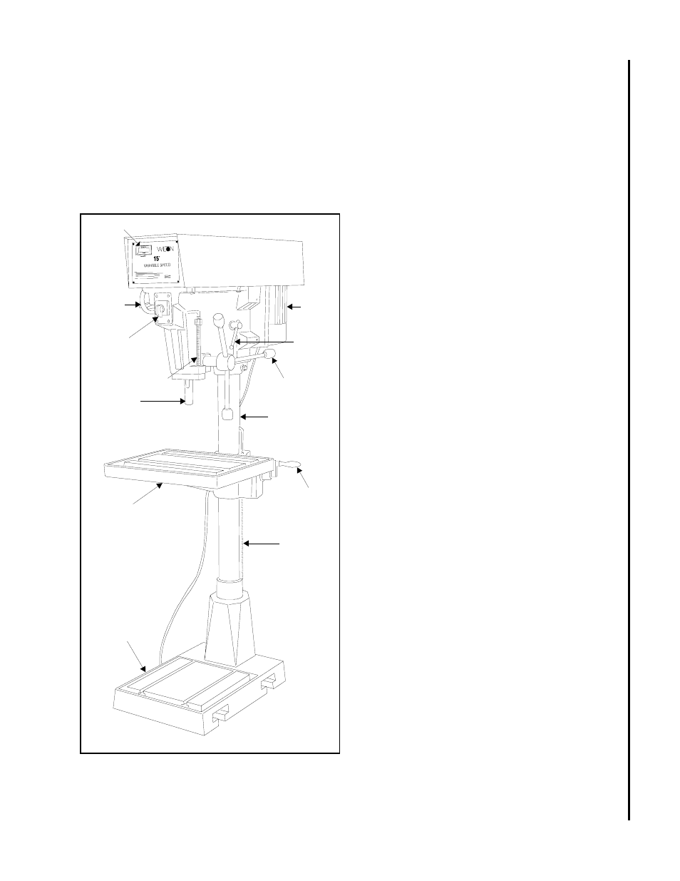 Set-up and operation, Introduction, Operating controls | Wilton A5818 User Manual | Page 7 / 20