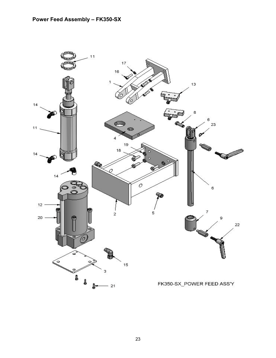 Wilton FK350-4 User Manual | Page 23 / 44