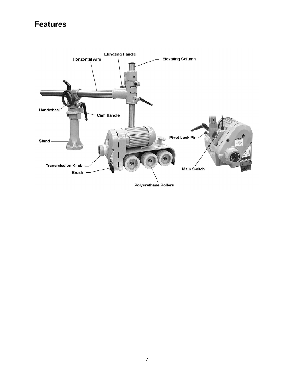 Features | Wilton PF3-EZ User Manual | Page 7 / 28