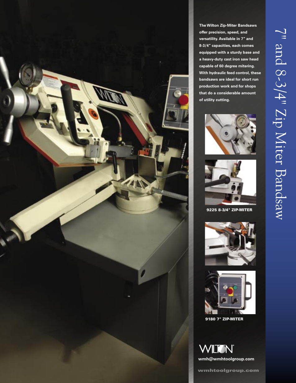 Wilton Miter Band Saw User Manual | 2 pages