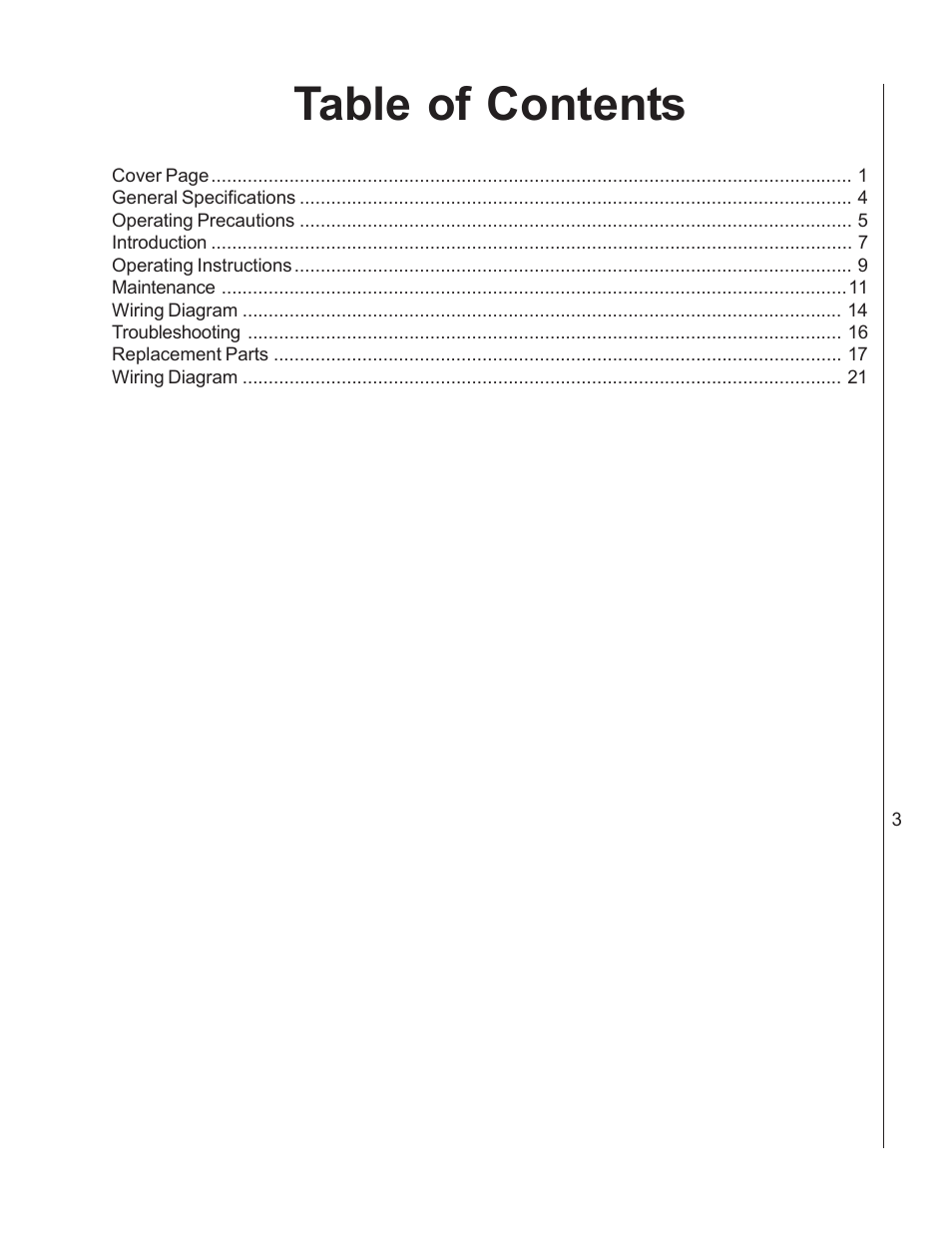 Wilton 4210 User Manual | Page 3 / 24