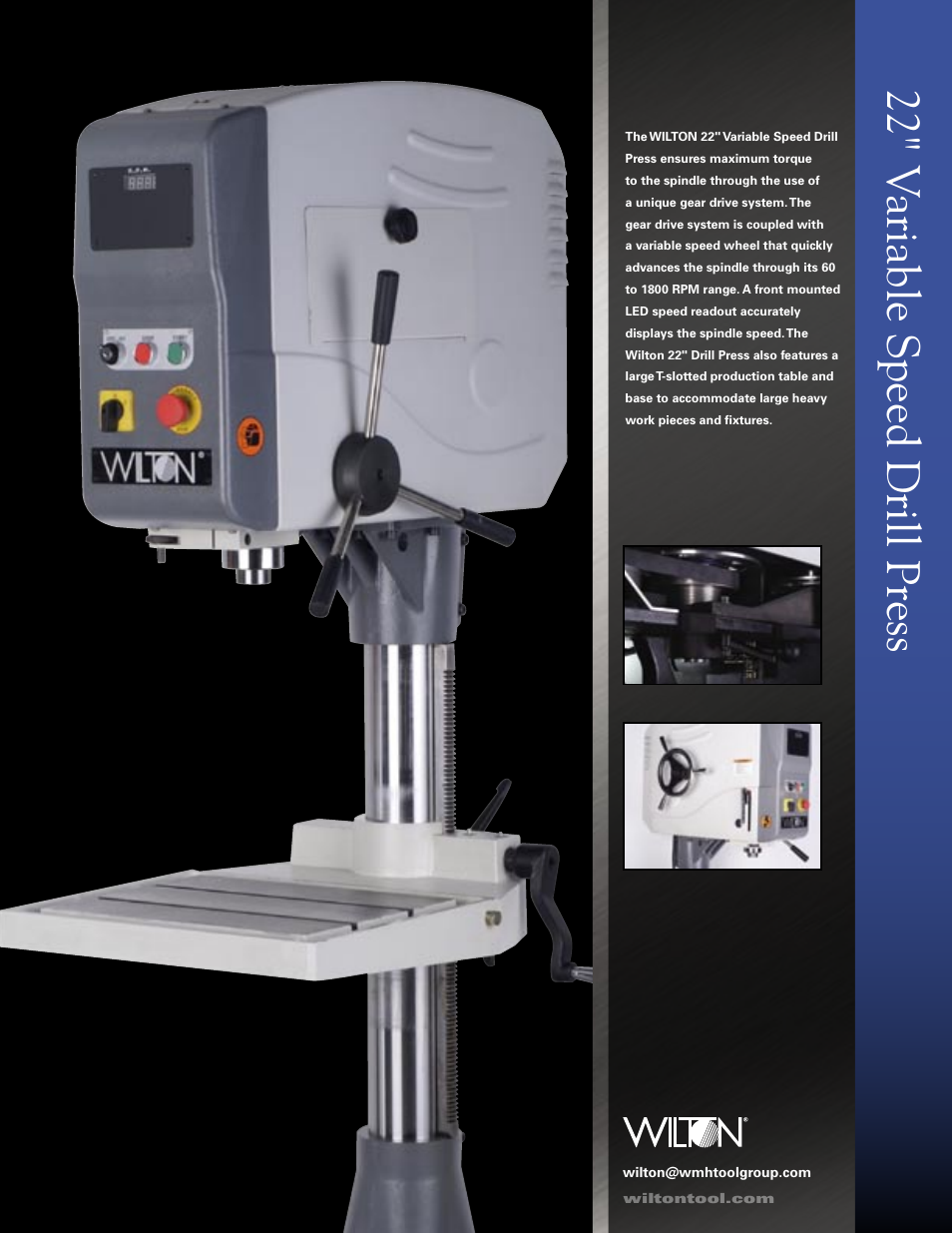 Wilton 22 User Manual | 2 pages