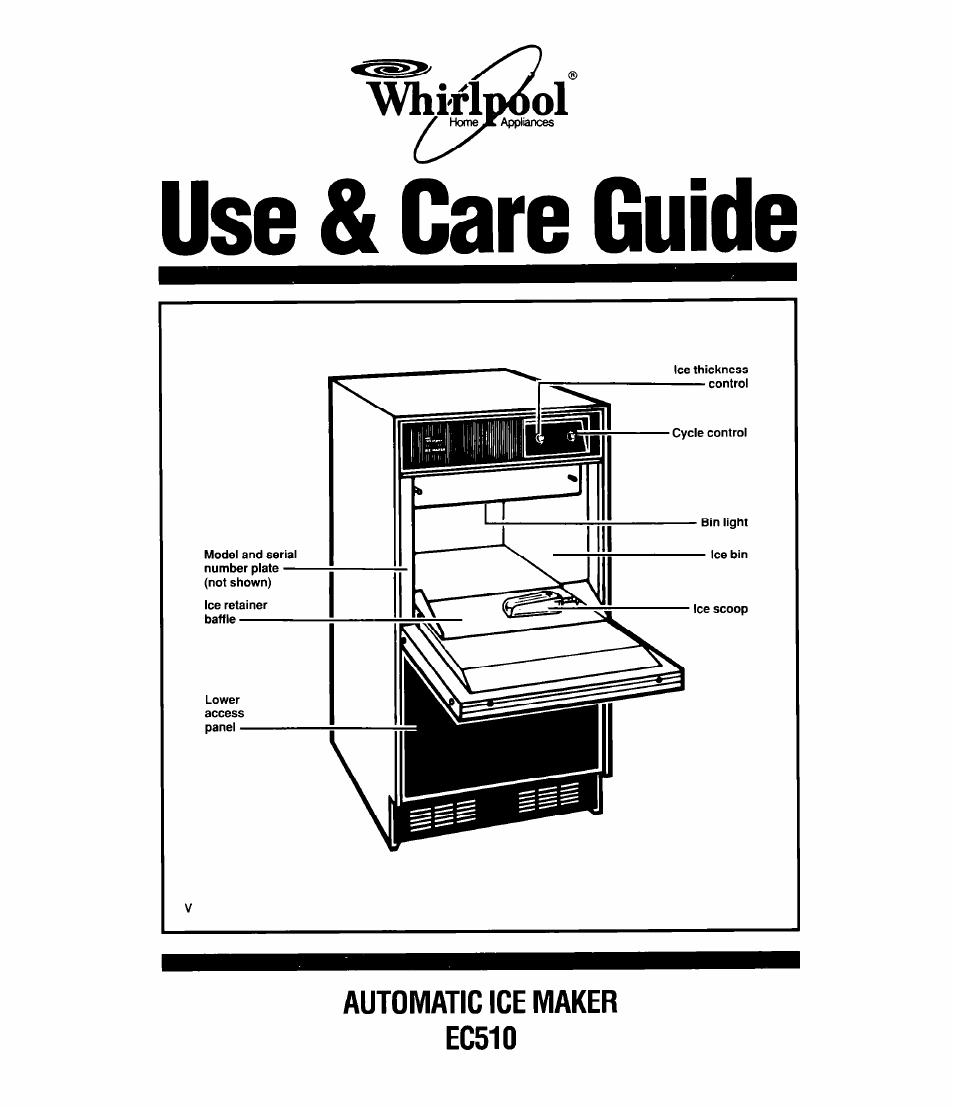 Whirlpool EC510 User Manual | 16 pages