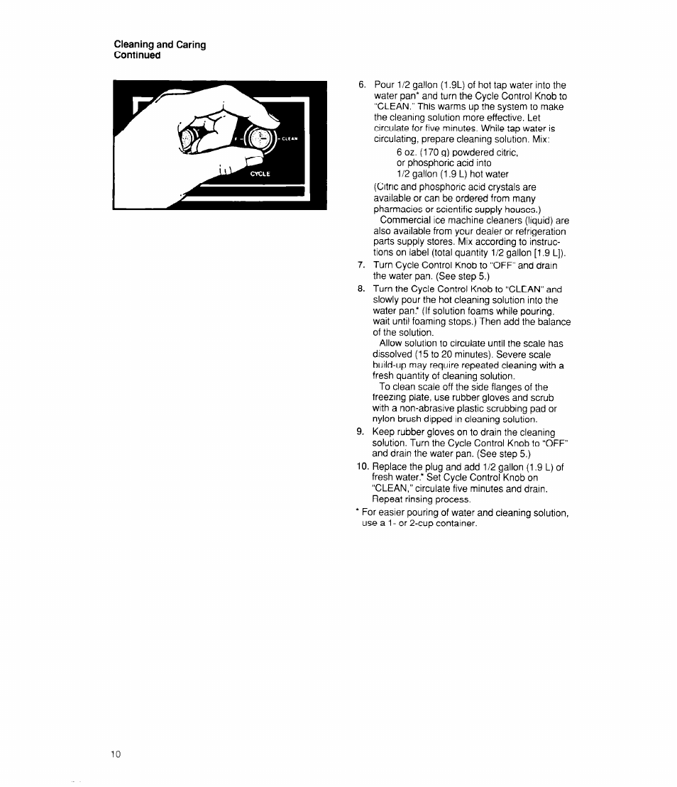 Whirlpool EC510 User Manual | Page 10 / 16