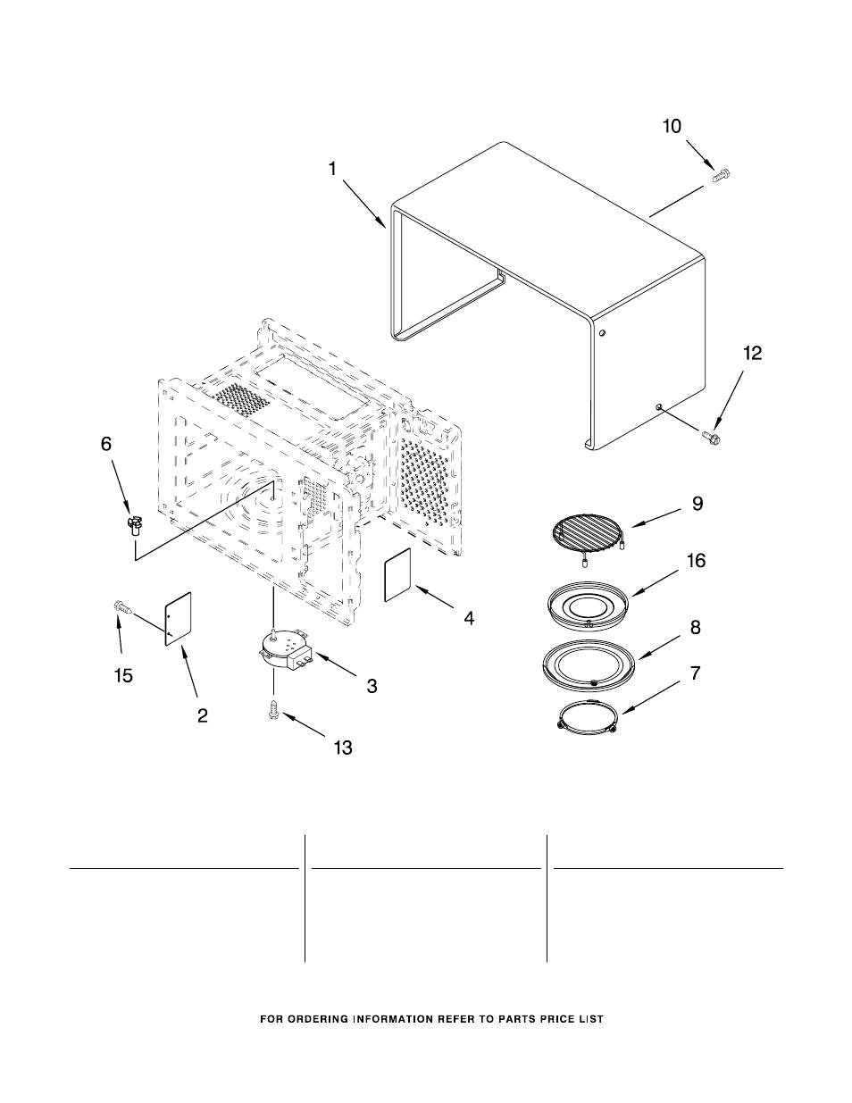 Oven cavity, Oven cavity parts | Whirlpool GM8155XJB2 User Manual | Page 4 / 8