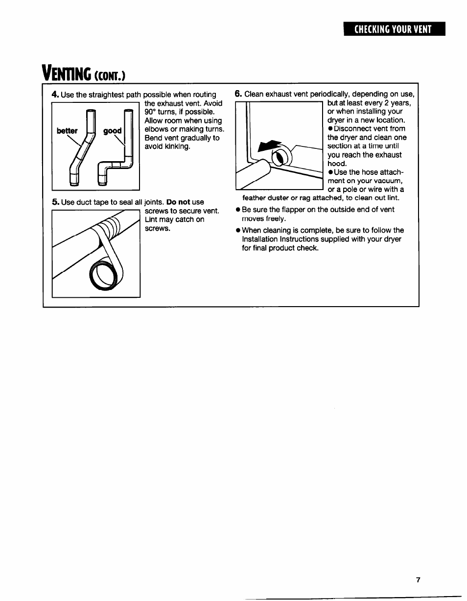 Enting, Cont | Whirlpool BYCD3722W0 User Manual | Page 7 / 19