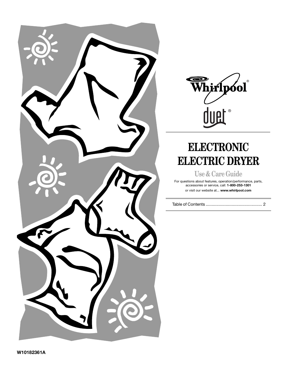 Whirlpool Duet W10182361A User Manual | 28 pages