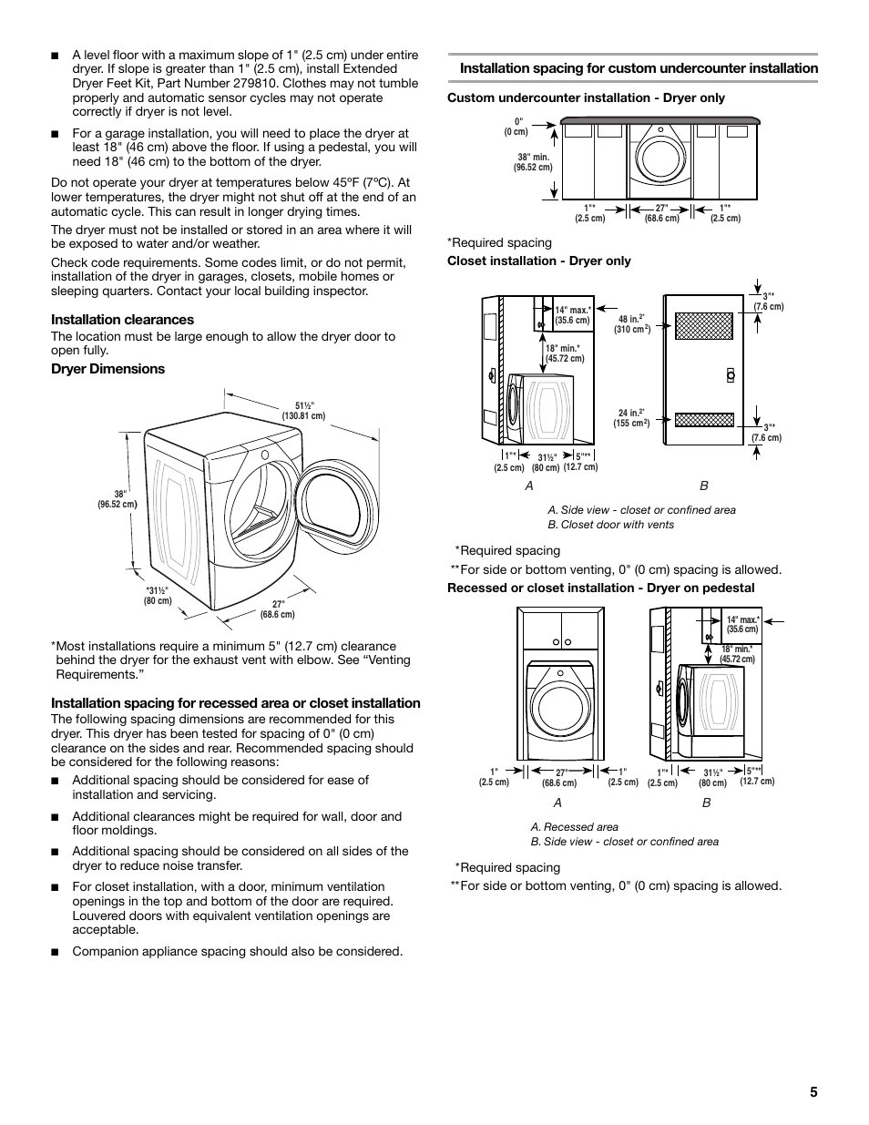 Whirlpool Duet W10182361A User Manual | Page 5 / 28