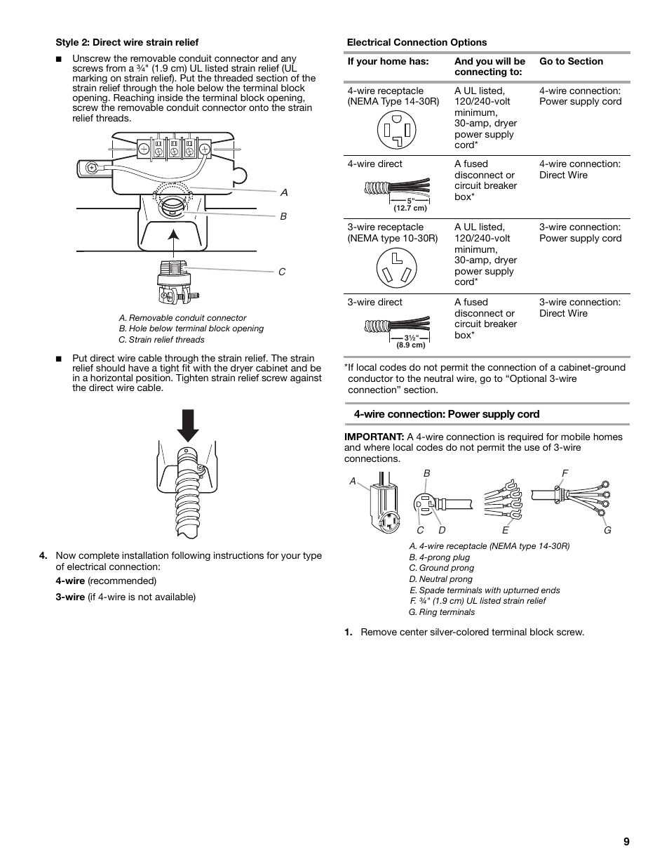 Whirlpool Duet W10182361A User Manual | Page 9 / 28