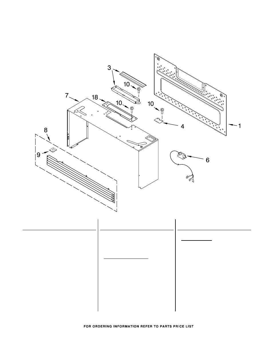 Cabinet and installation, Cabinet and installation parts | Whirlpool GH4155XPT3 User Manual | Page 7 / 7