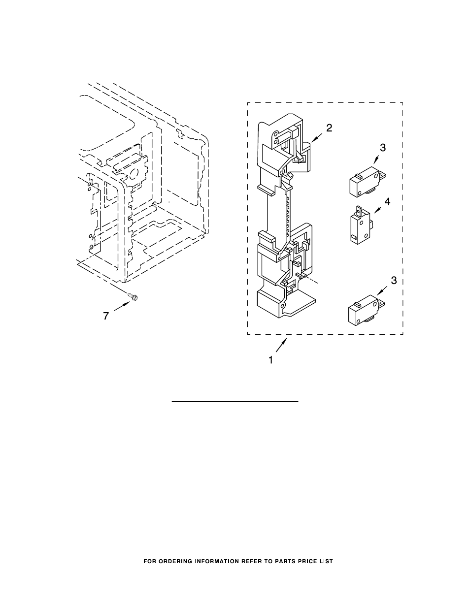 Latch board, Latch board parts | Whirlpool MT4155SPQ1 User Manual | Page 4 / 6