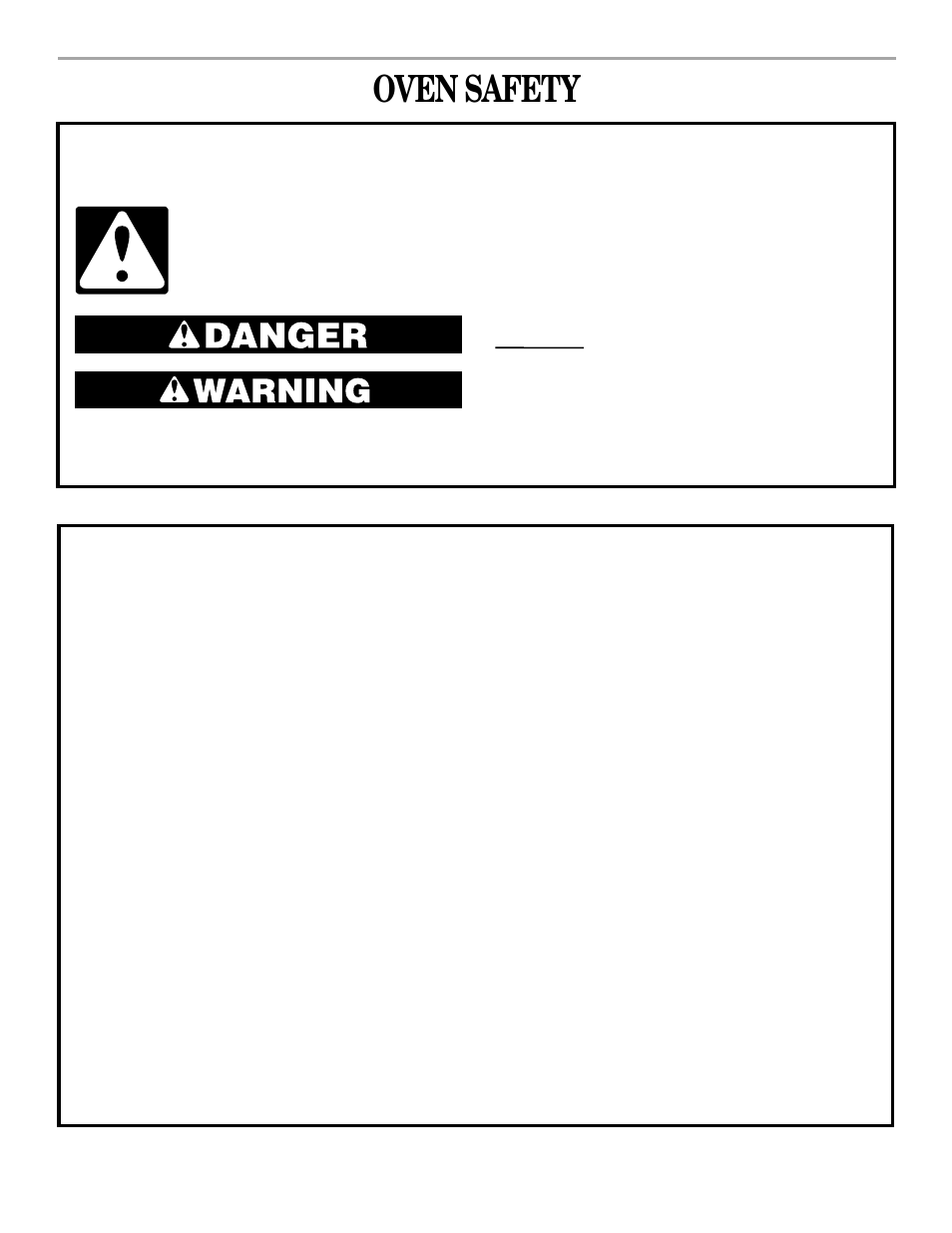 Safety, Oven safety, Save these instructions | Important safety instructions, Warning | Whirlpool YGBD277 User Manual | Page 3 / 16