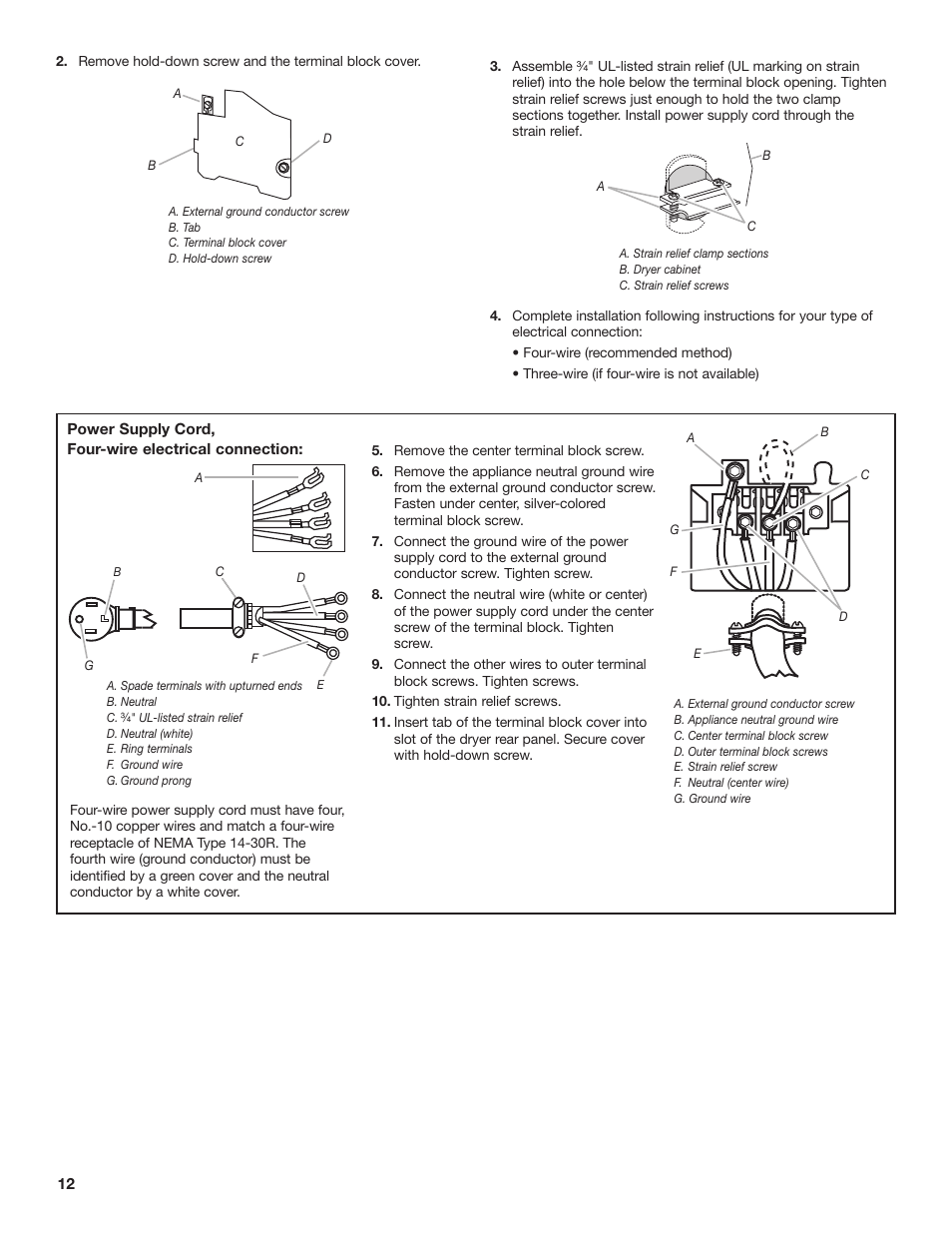 Whirlpool 8TCEM2760KQ0 User Manual | Page 12 / 36