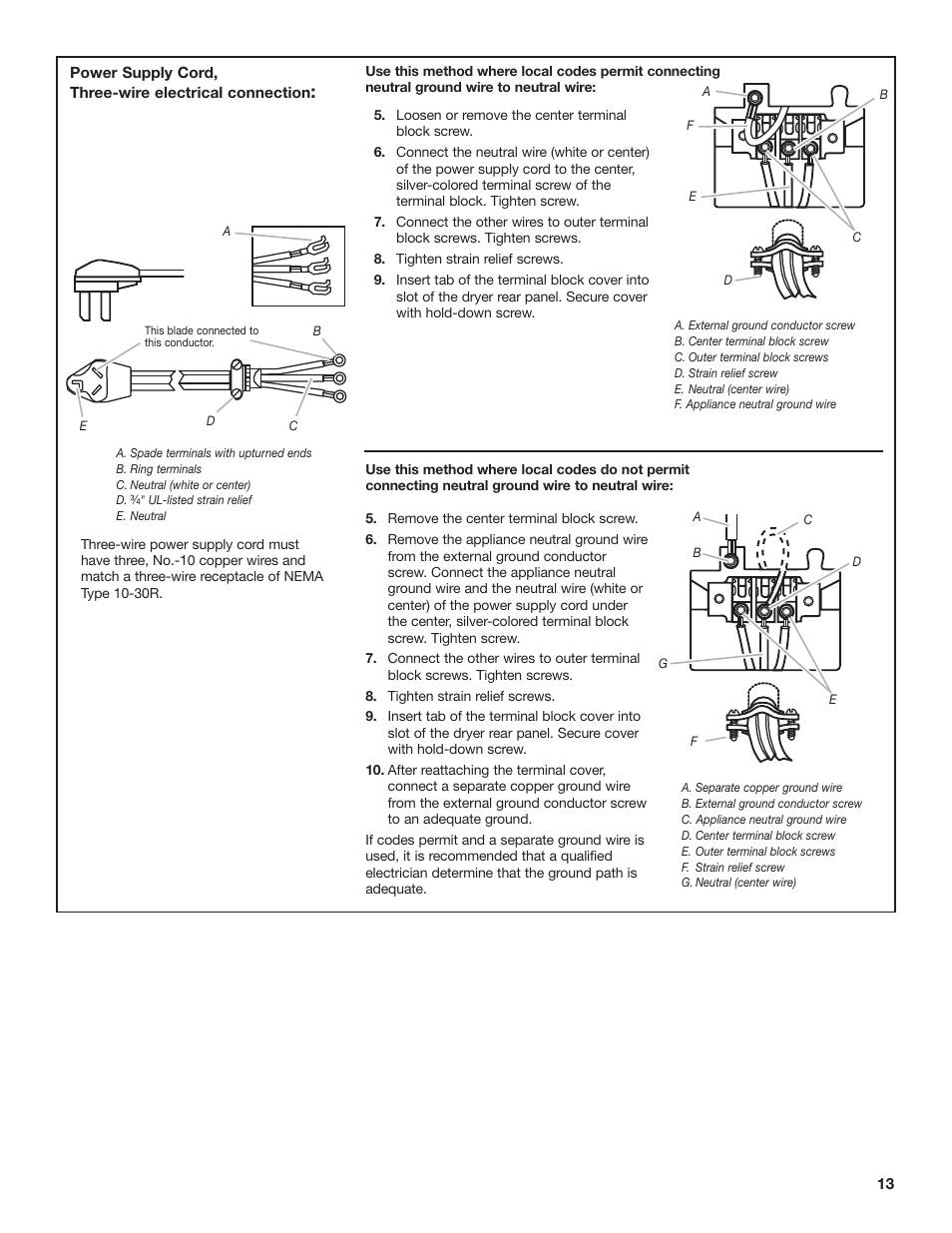 Whirlpool 8TCEM2760KQ0 User Manual | Page 13 / 36