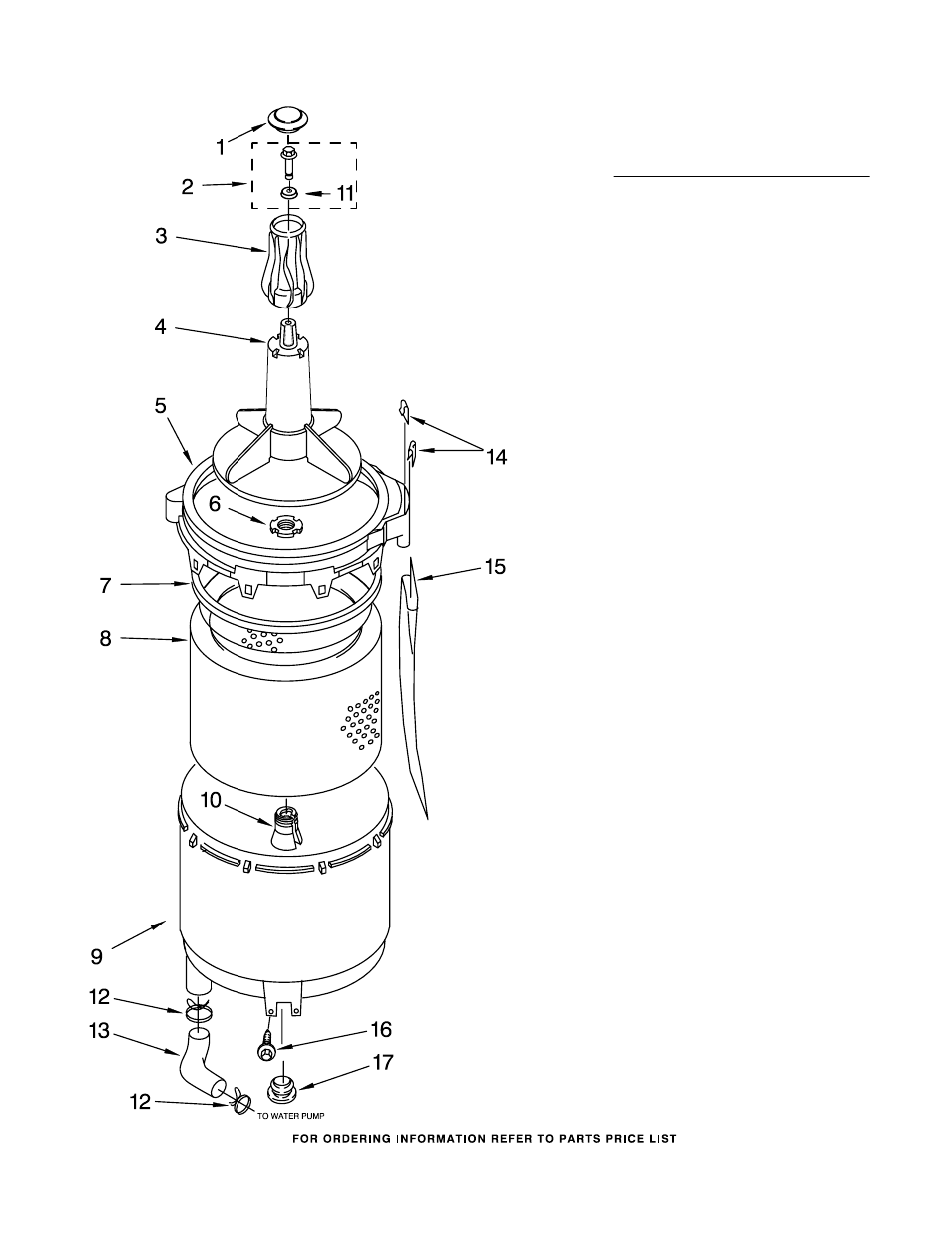 Tub and basket, Tub and basket parts | Whirlpool LTG5243DZ2 User Manual | Page 13 / 19