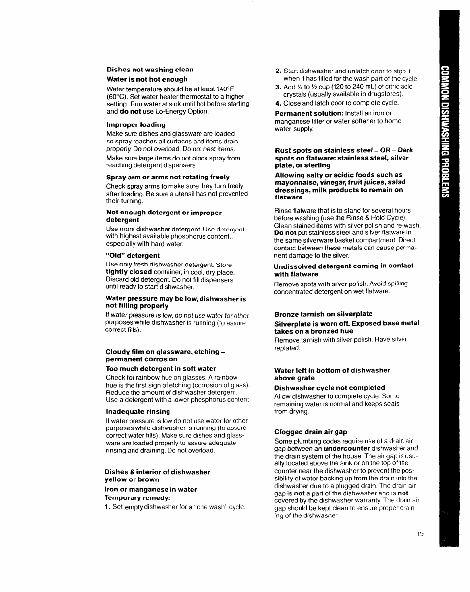 Whirlpool 8700 Series User Manual | Page 19 / 24