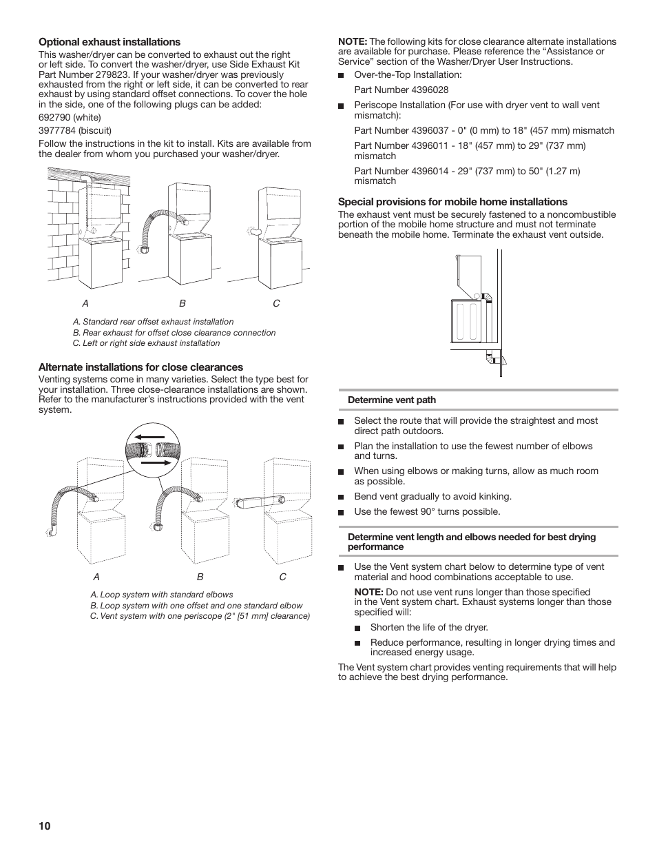 Whirlpool W10222384A User Manual | Page 10 / 12