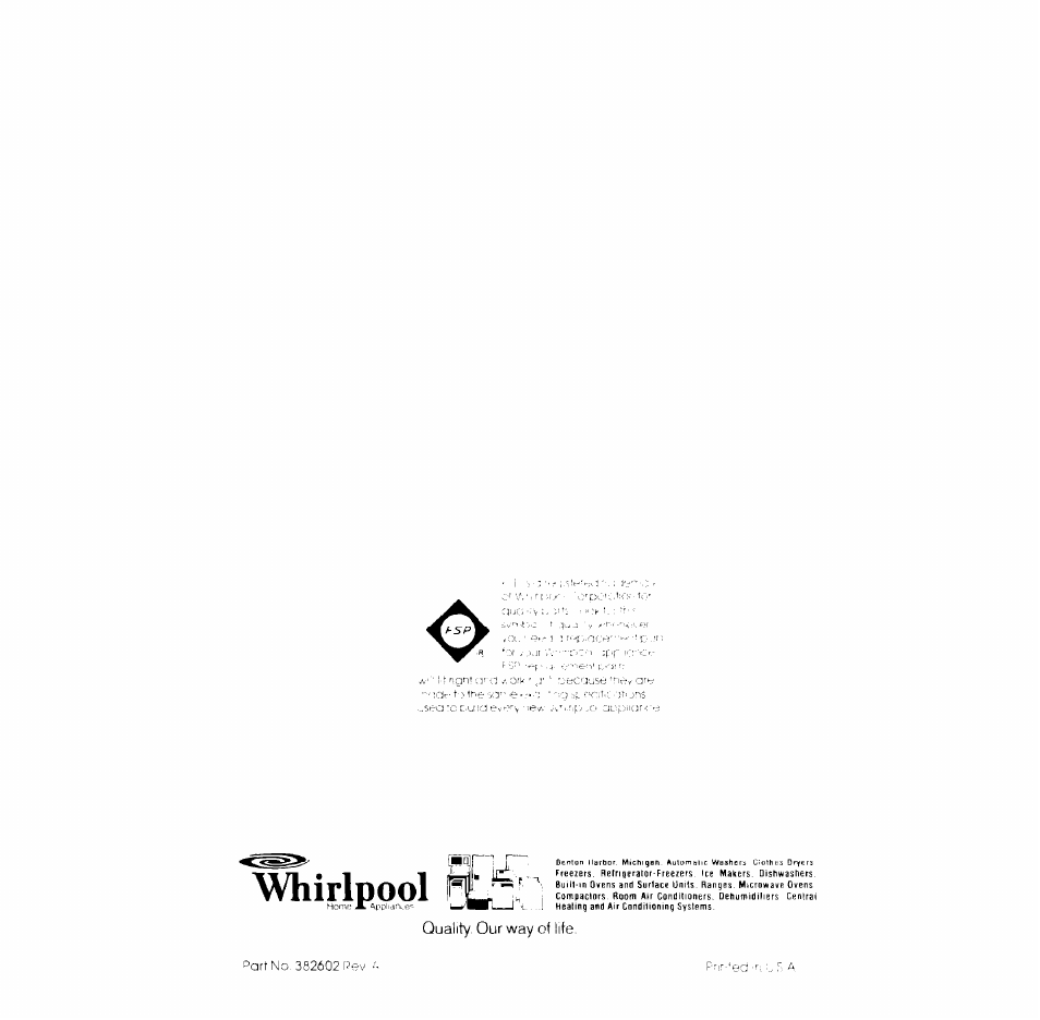 Miripooi, Iev p | Whirlpool LC4500XK User Manual | Page 12 / 12