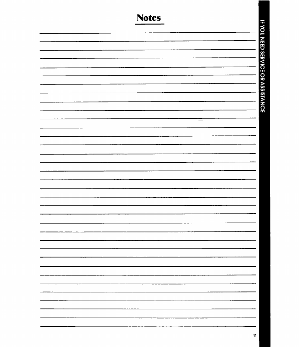 Whirlpool EV130C User Manual | Page 11 / 12