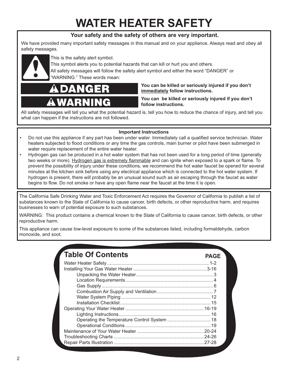 Whirlpool Energy Smart W10100870 User Manual | Page 2 / 28