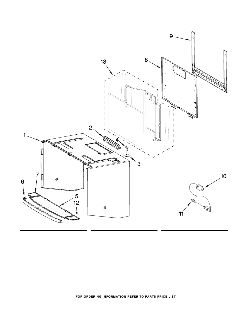 Cabinet and installation, Cabinet and installation parts | Whirlpool GH7208XRT0 User Manual | Page 7 / 8