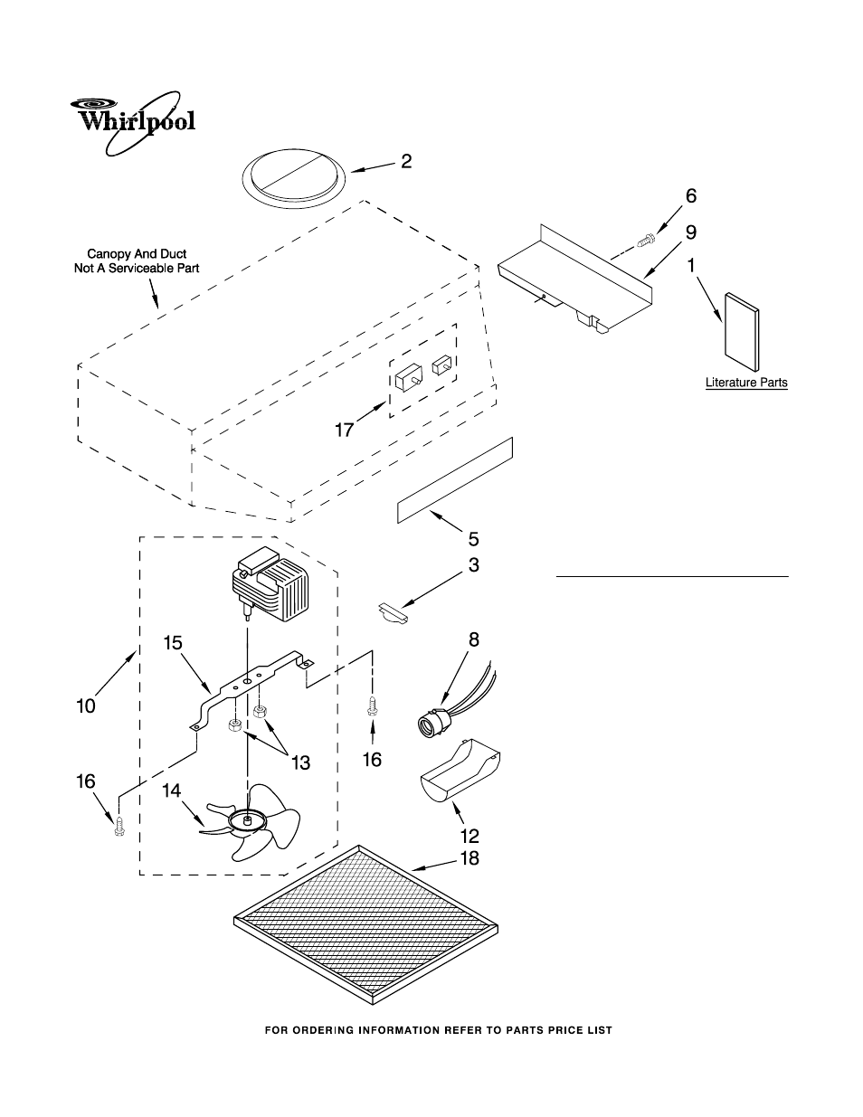 Whirlpool RH2630XJQ3 User Manual | 1 page