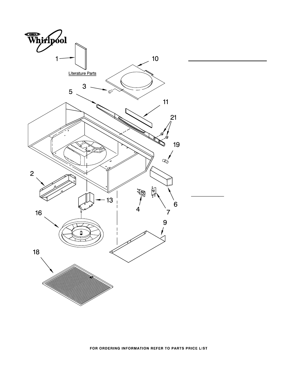 Whirlpool RH4830XLQ0 User Manual | 1 page