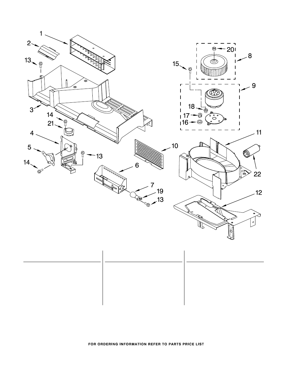 Air flow, Air flow parts | Whirlpool GH4155XPS1 User Manual | Page 5 / 7