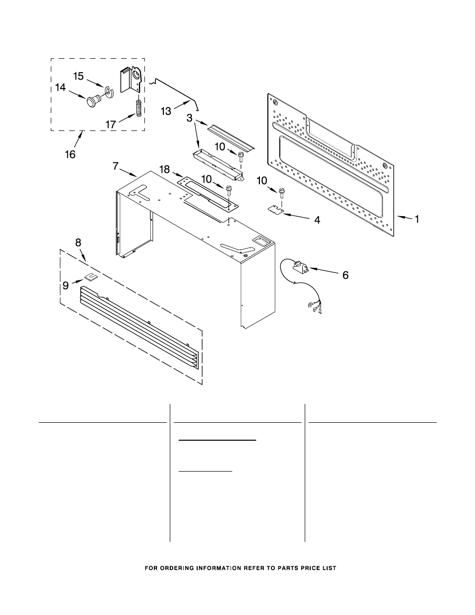 Cabinet and installation, Cabinet and installation parts | Whirlpool GH4155XPS1 User Manual | Page 7 / 7