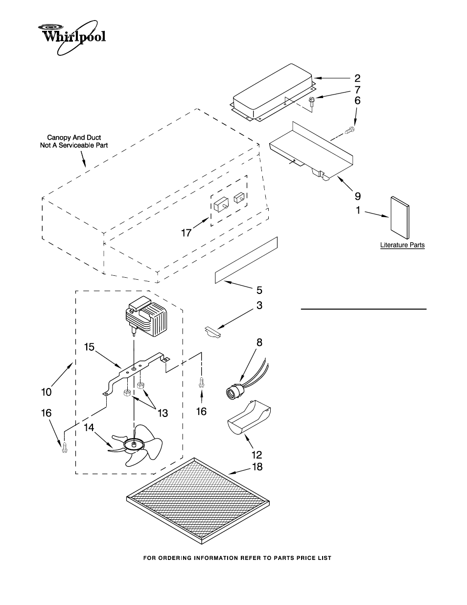 Whirlpool RH2030XJQ3 User Manual | 1 page