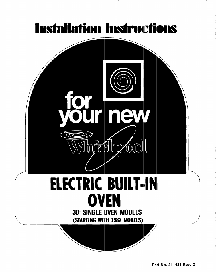 Whirlpool 1982 User Manual | 4 pages