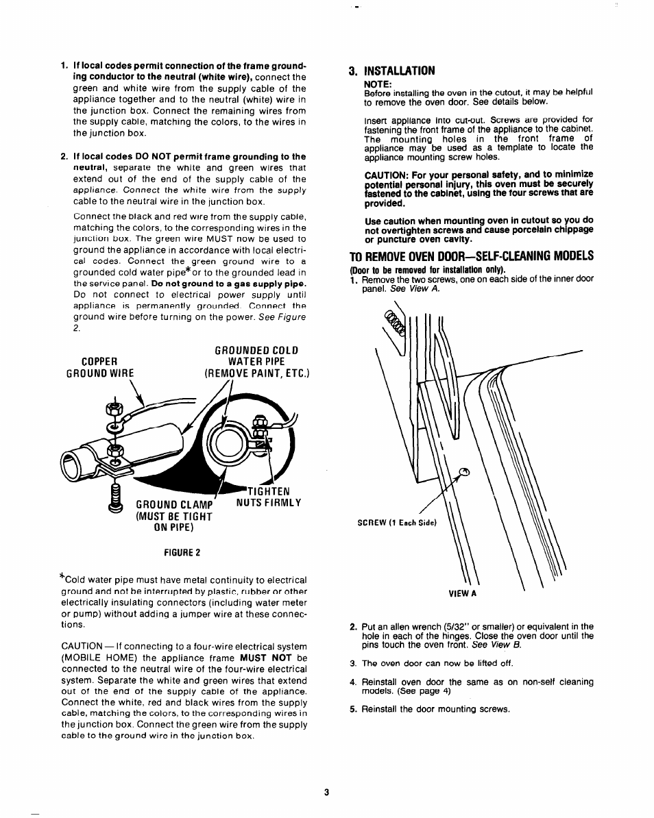 Note | Whirlpool 1982 User Manual | Page 3 / 4