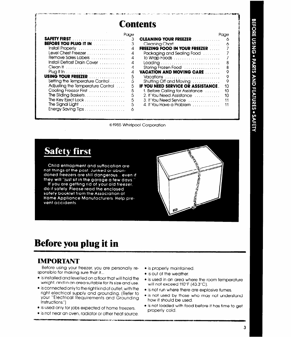 Whirlpool EHl5EF User Manual | Page 3 / 12