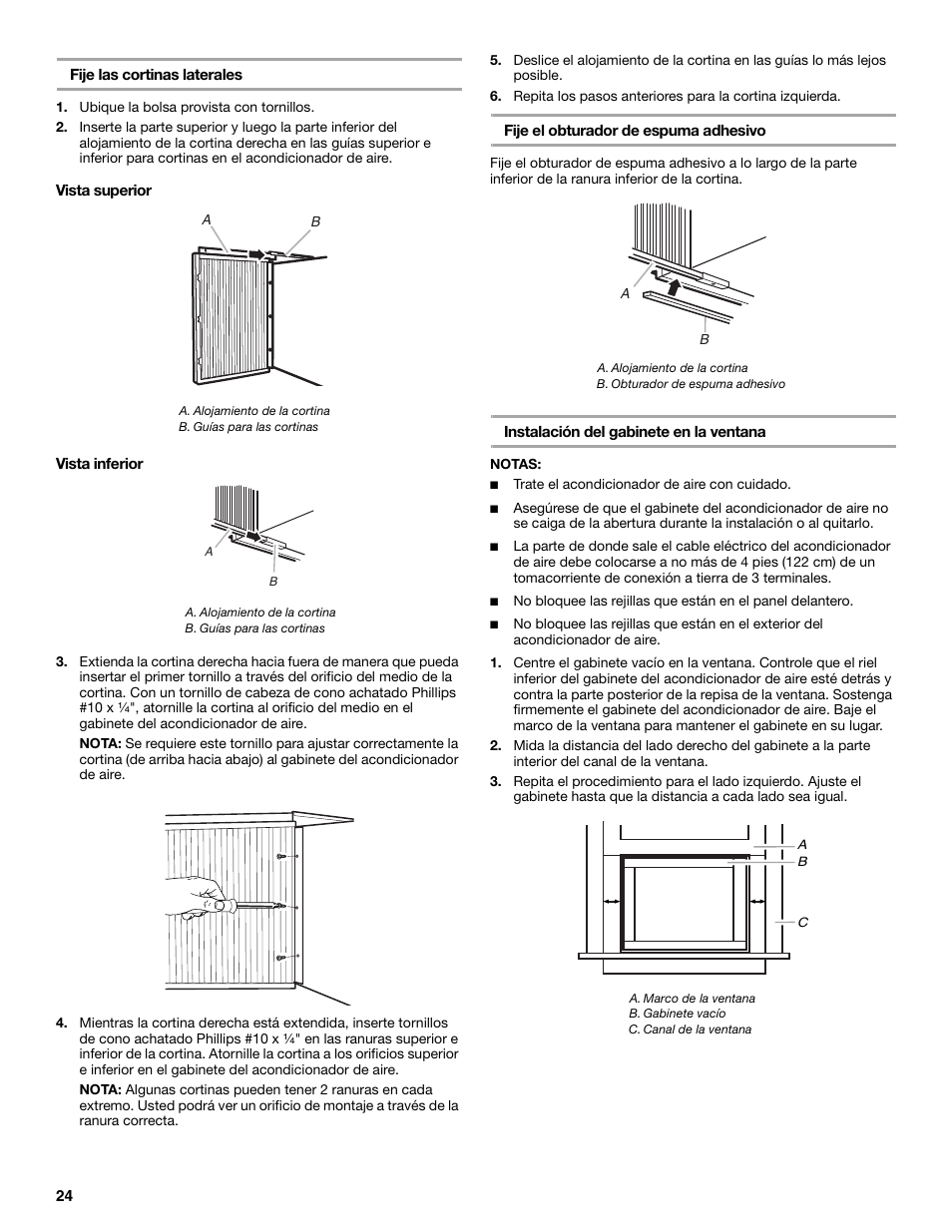 Whirlpool ACE184PT0 User Manual | Page 24 / 36