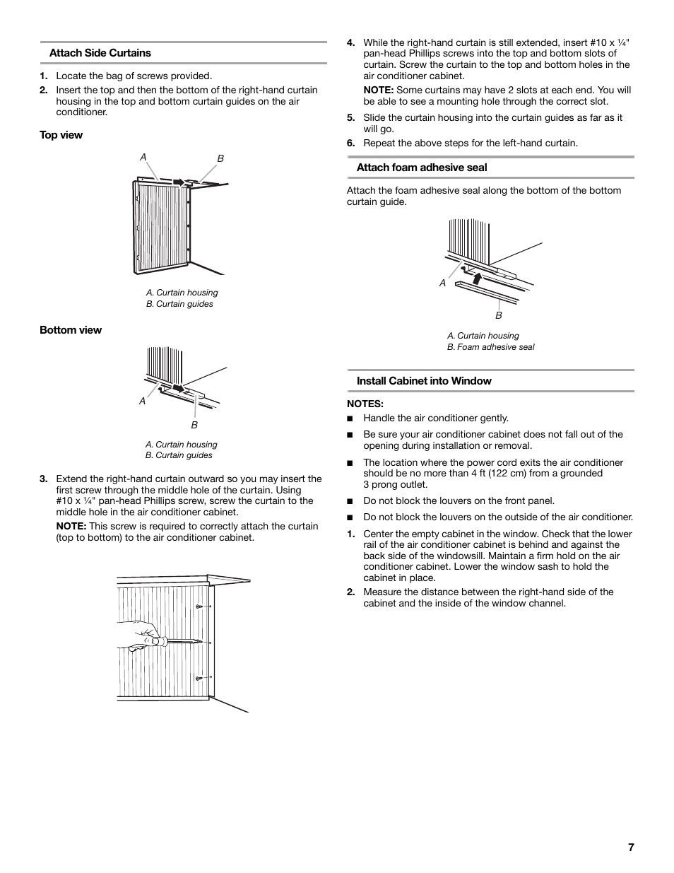 Whirlpool ACE184PT0 User Manual | Page 7 / 36