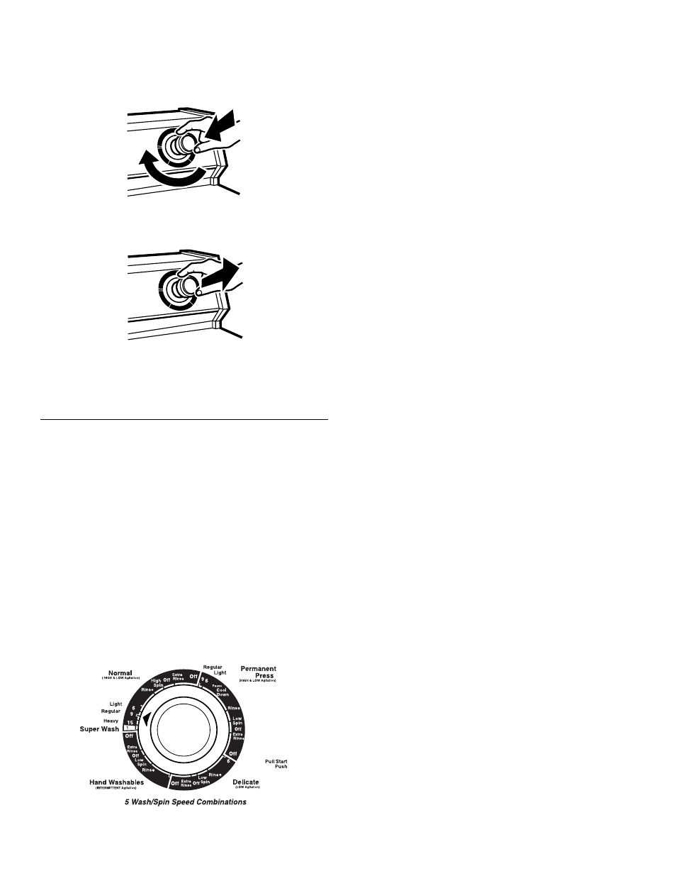 Selecting a cycle and time | Whirlpool 3950319 User Manual | Page 8 / 15