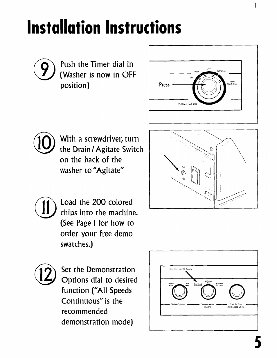 Installation instructions | Whirlpool LSR4311DQO User Manual | Page 7 / 16