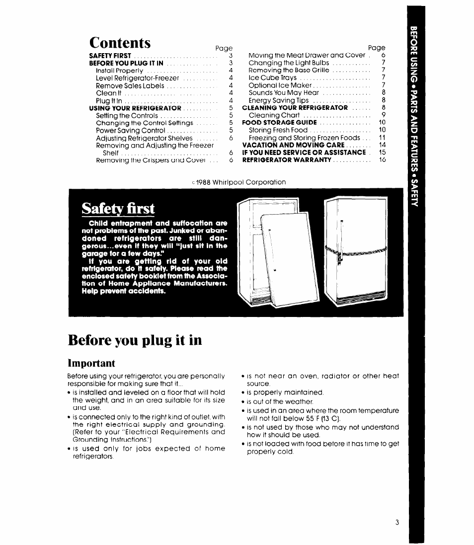 Whirlpool ET20NK User Manual | Page 3 / 16