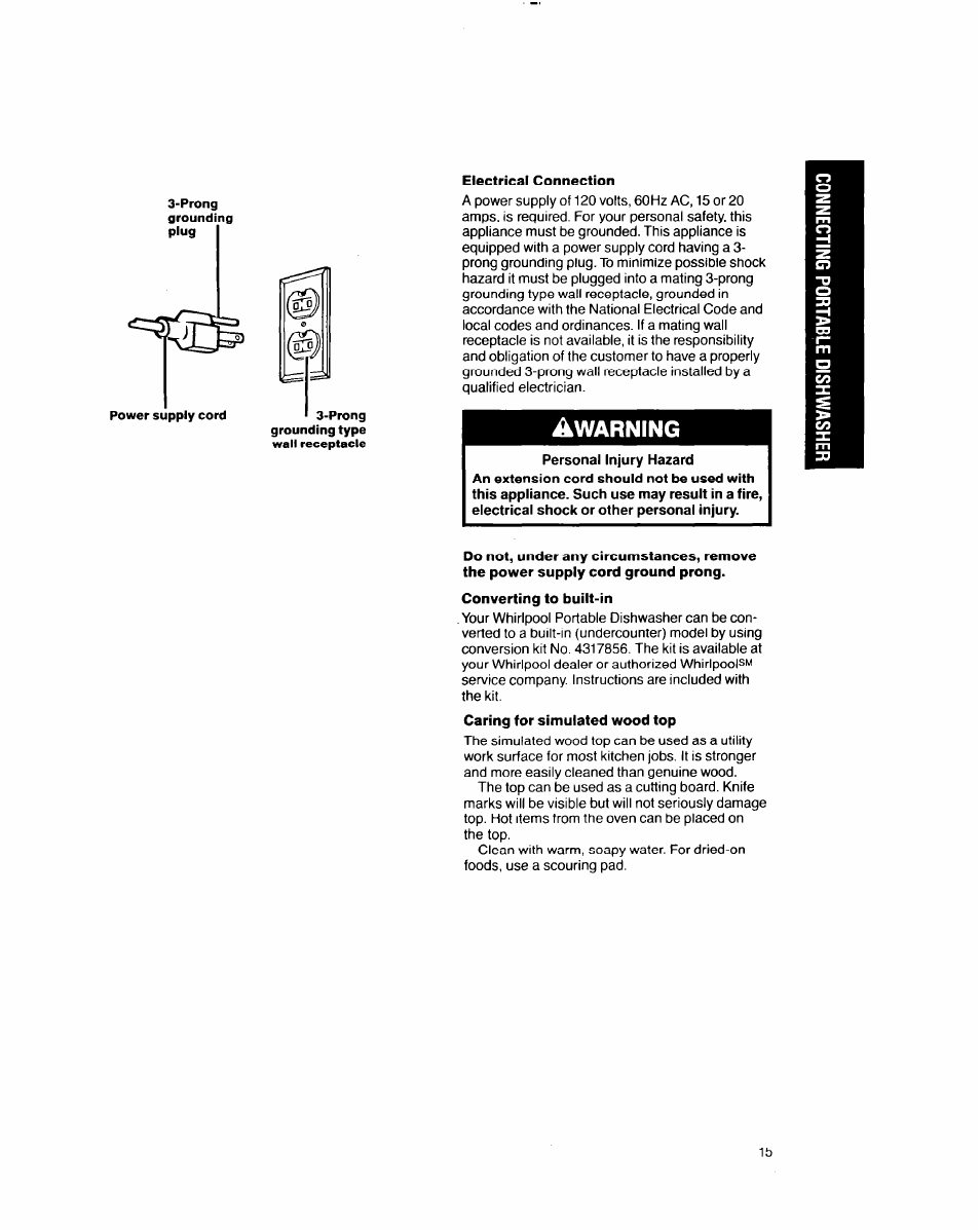 Whirlpool 8700 User Manual | Page 15 / 24