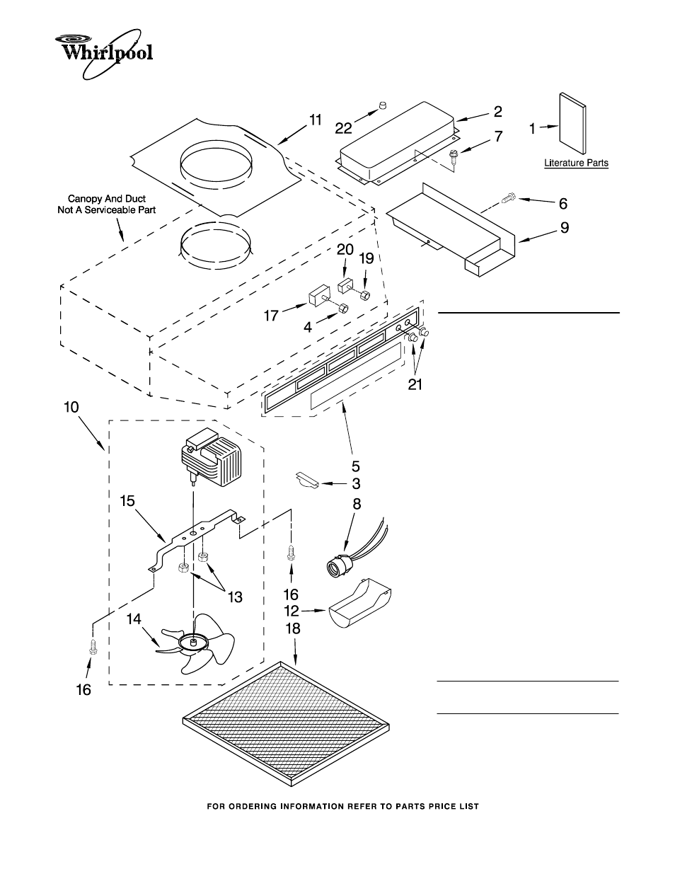 Whirlpool RH3736XLB3 User Manual | 1 page