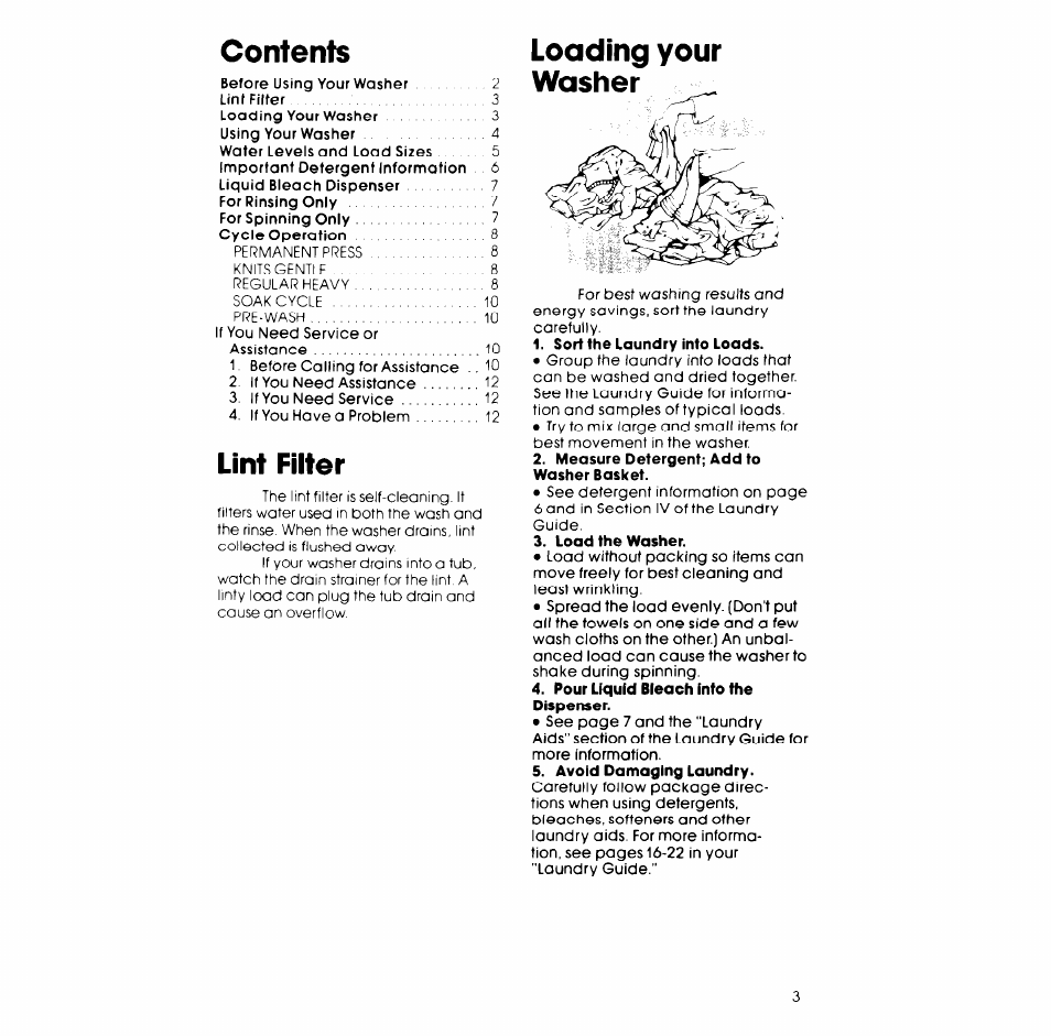 Whirlpool Generation + LB5500XL User Manual | Page 3 / 12