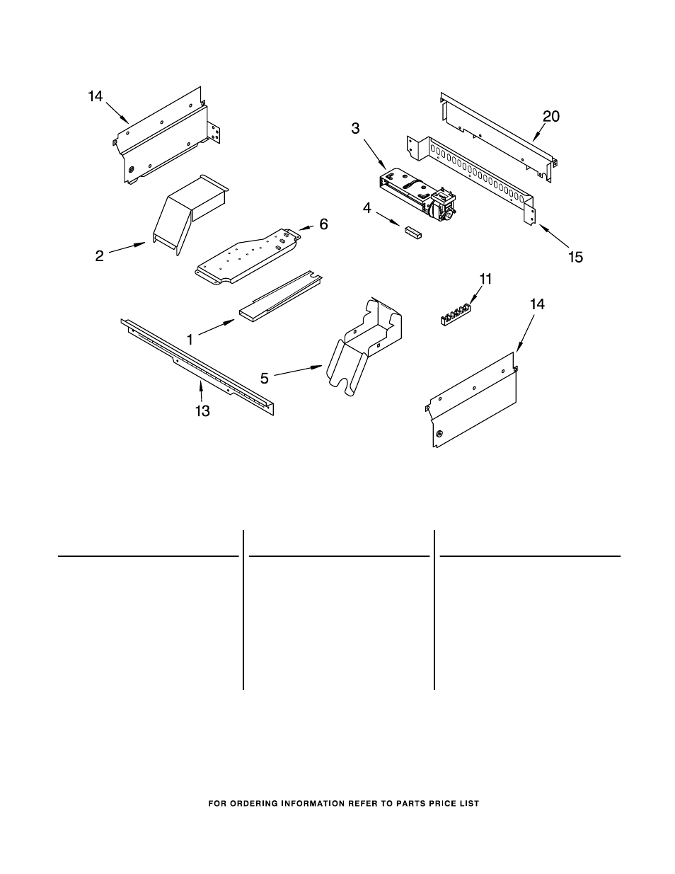 Top venting, Top venting parts | Whirlpool RS675PXGQ7 User Manual | Page 7 / 8