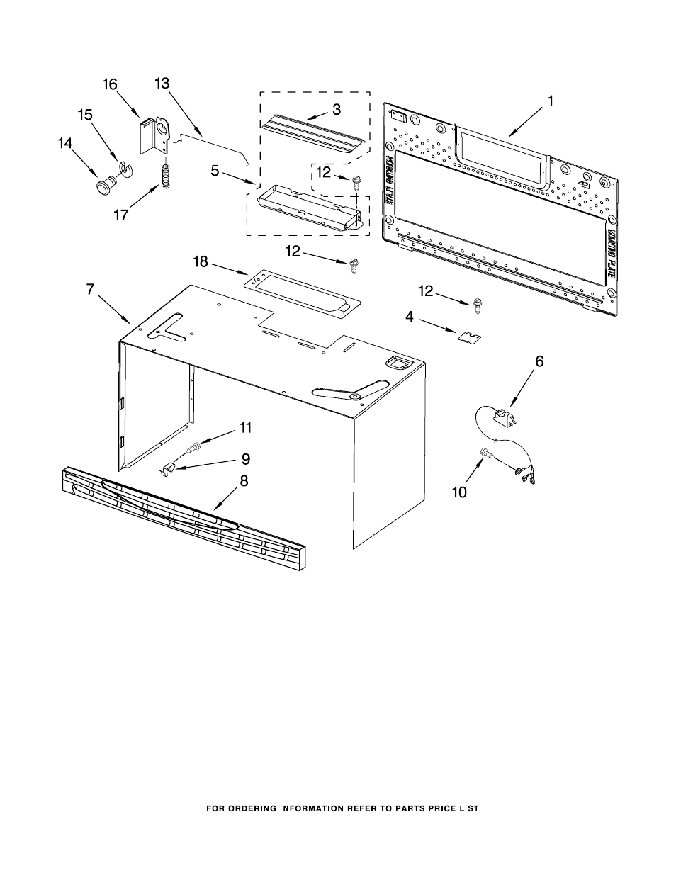 Cabinet and installation, Cabinet and installation parts | Whirlpool GH5184XPB0 User Manual | Page 7 / 7