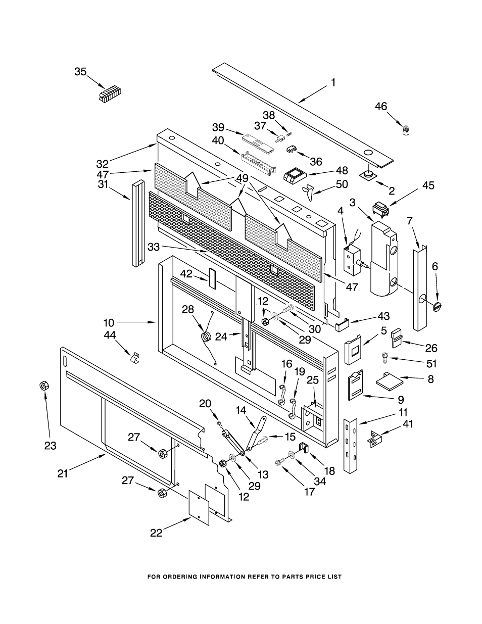 Housing and control, Housing and control parts | Whirlpool GZ7936XHS1 User Manual | Page 3 / 4