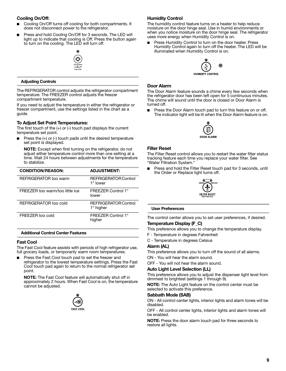 Whirlpool 12828188A User Manual | Page 9 / 51