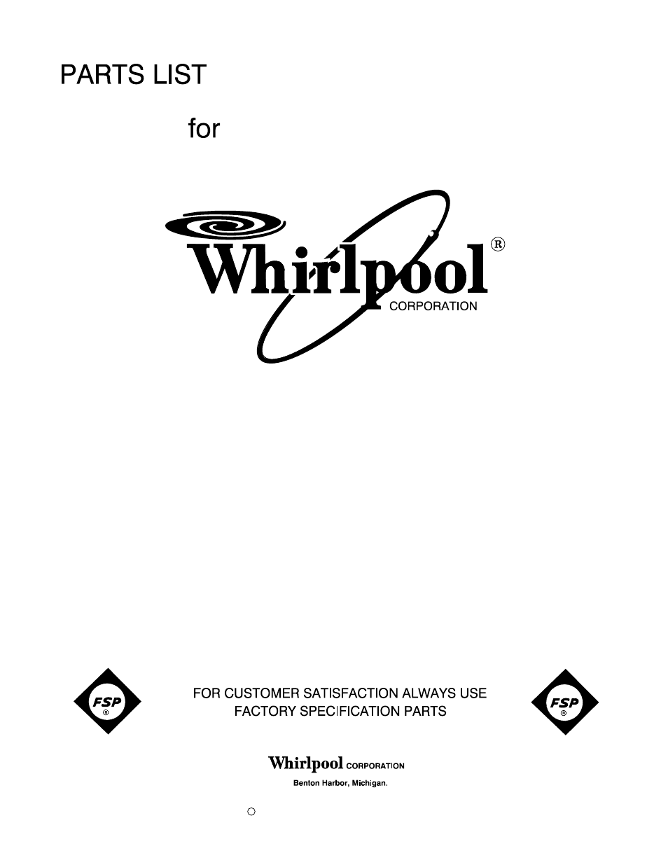 Whirlpool CGM2941TQ0 User Manual | 10 pages