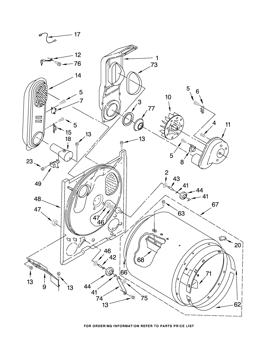 Bulkhead, Bulkhead parts | Whirlpool GCGM2991TQ0 User Manual | Page 6 / 10