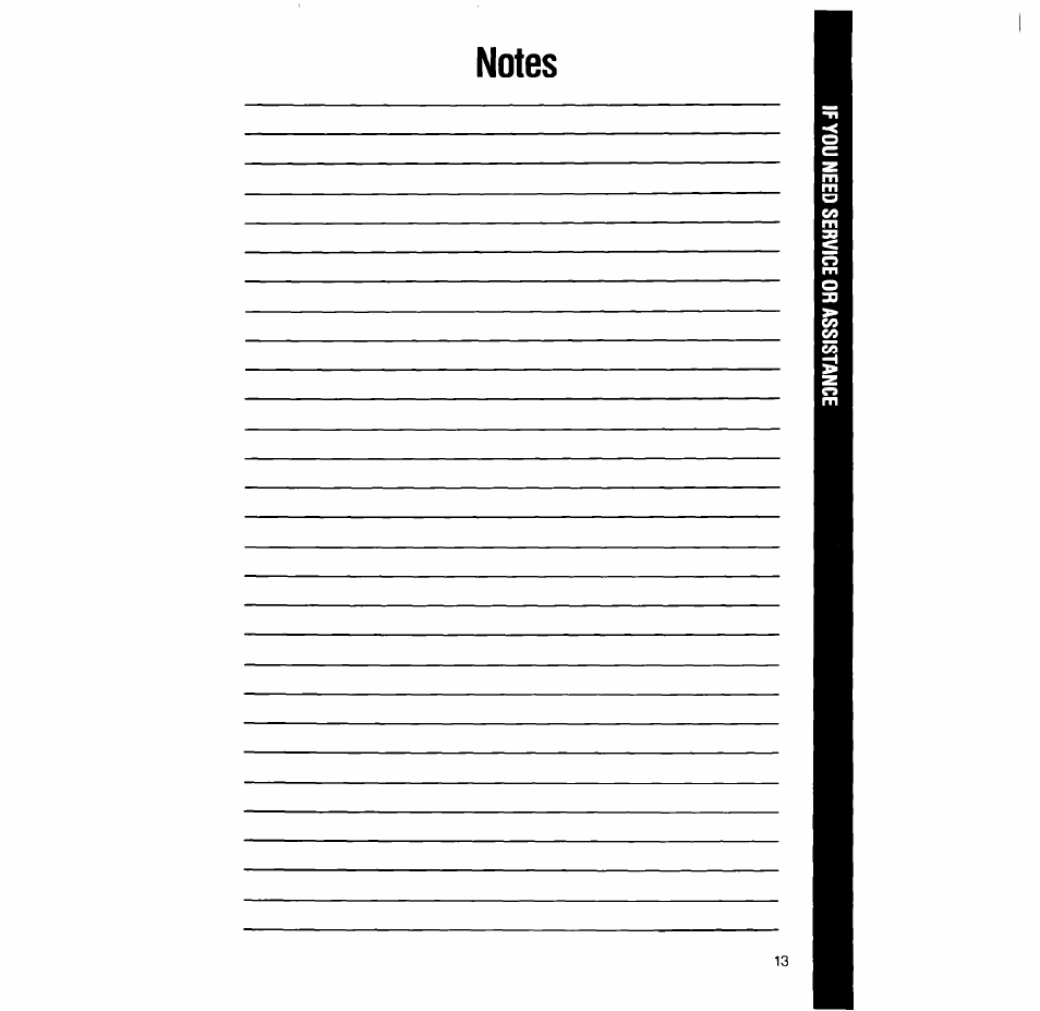 Whirlpool 6LA6300xY User Manual | Page 13 / 16