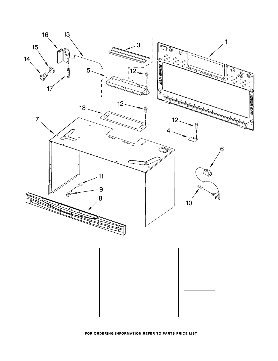 Cabinet and installation, Cabinet and installation parts | Whirlpool GH5184XPQ1 User Manual | Page 7 / 7