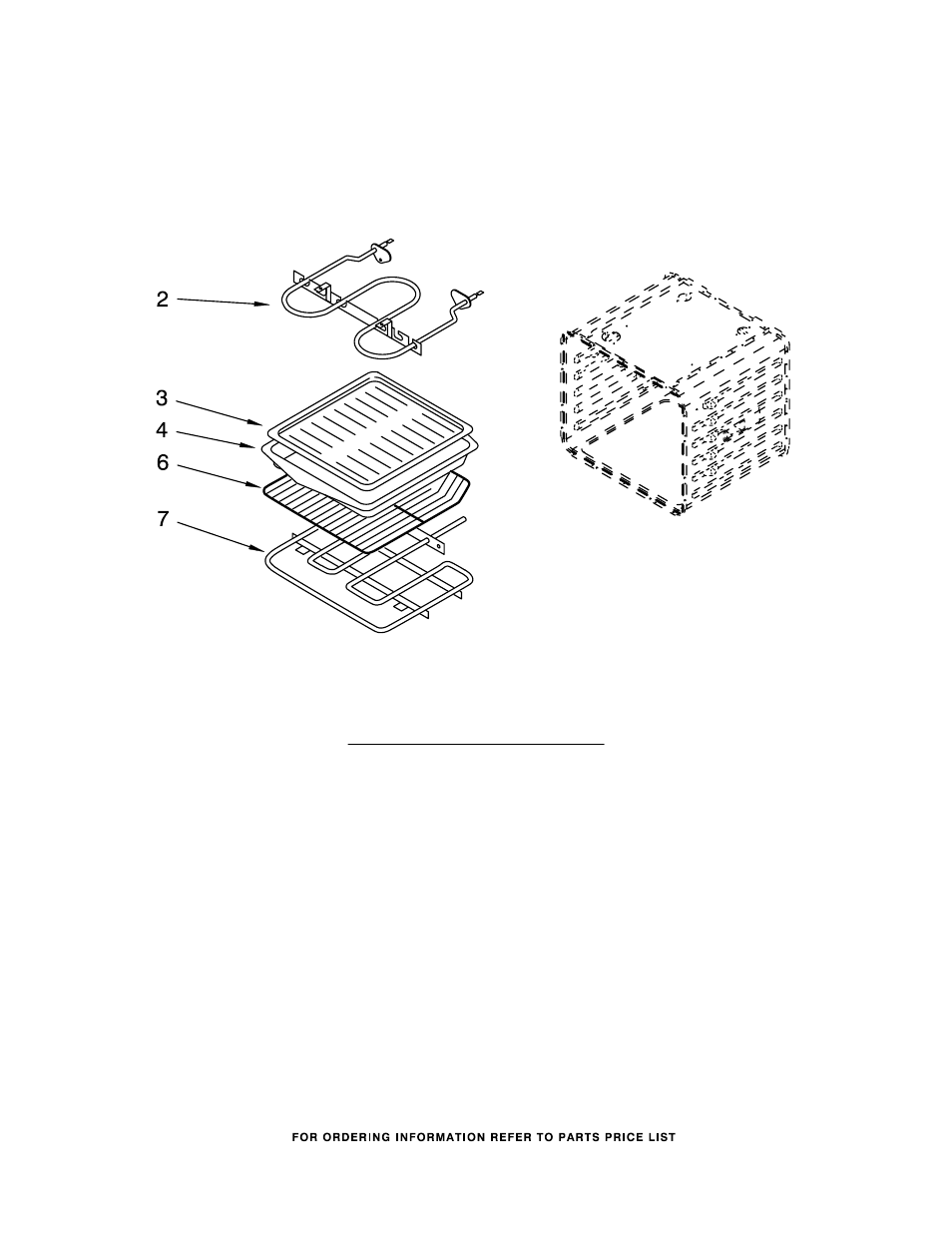 Internal oven parts | Whirlpool GMC305PRQ00 User Manual | Page 6 / 12
